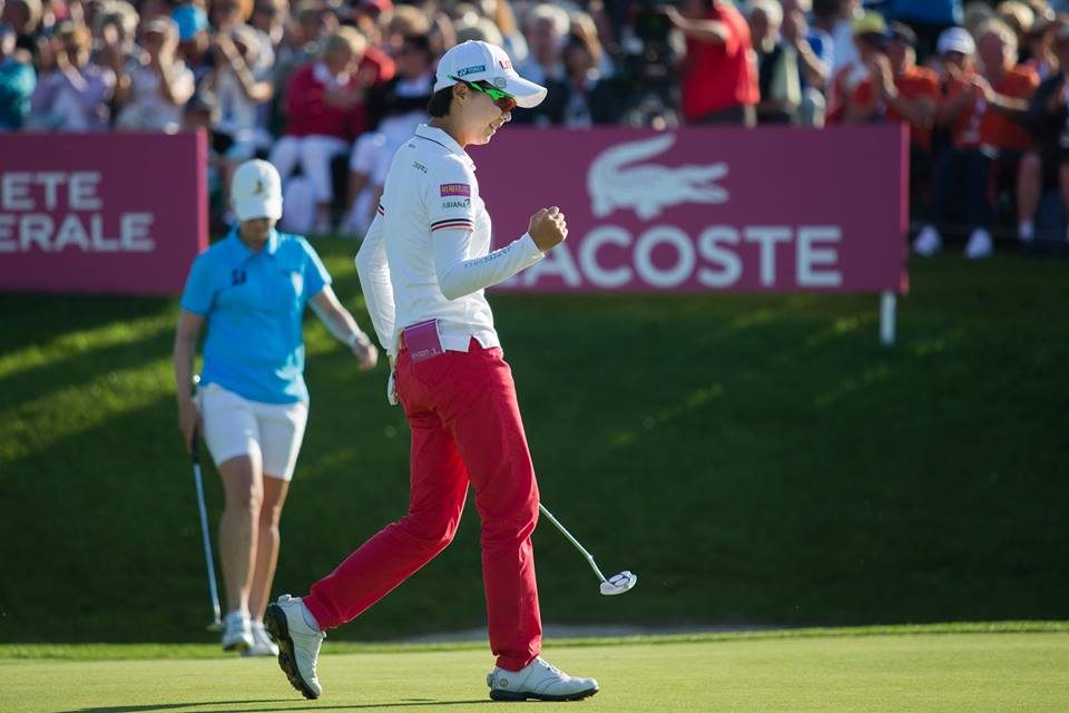 Hyo-Joo Kim has won her first ever Major title with victory at the Evian Championships ©LGPA