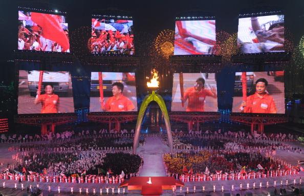 Incheon will seek a different sort of Opening Ceremony from the one seen in 2010 in Guangzhou ©AFP/Getty Images