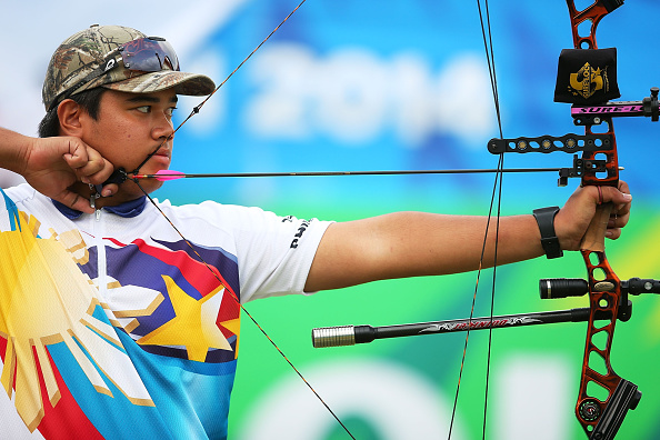 Compound archer Ian Patrick Chipeco of the Philippines