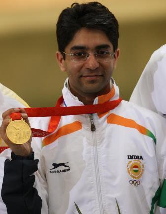 India's Beijing 2008 gold medallist Abhinav Bindra has announced that he will retire after competing here tomorrow ©AFP/Getty Images