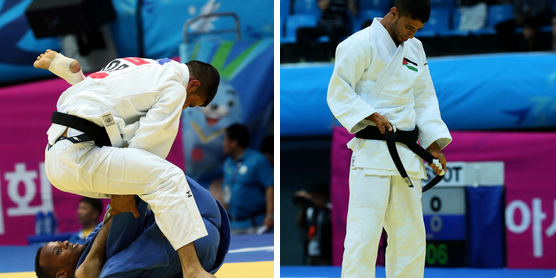 Jordan miss out to Saudi Arabia in judo ©JOC