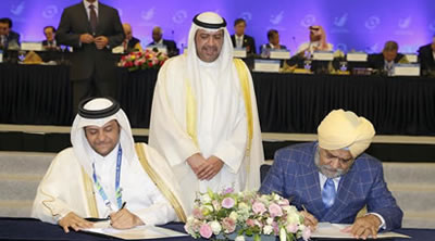 A deal to train Asian officials in Doha has been signed between the QOC and OCA ©Qatar Olympic Academy