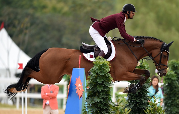 Qatar have jumped their way to gold in the equestrian team jumping competition ©Getty Images