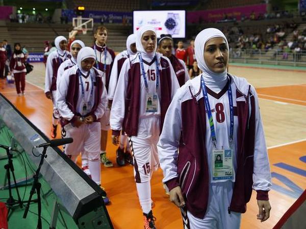 Qatar have pulled out of the Asian Games as the hijab ban continues ©Twitter