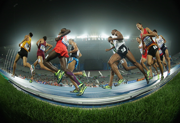 Qatar's Mohamad Al Garni won gold in the men's 1500m ©Getty Images