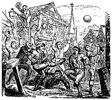 The term derby may have its origins in medieval football ©Wikipedia