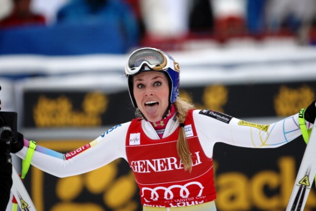 Injury prevented Vonn from defending her Olympic downhill title at Sochi 2014 ©Getty Images