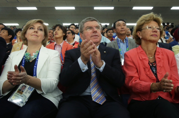 International Olympic Committee President Thomas Bach was at the Ongnyeon International Shooting Range today ©Getty Images