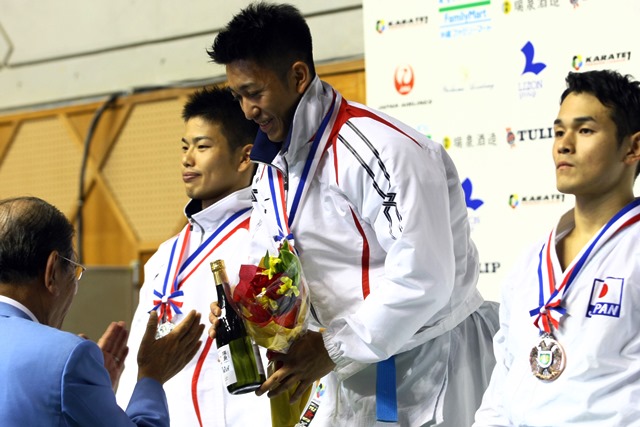 Japanese athletes dominated the medal count at the WKF Premier League event in Okinawa ©JKFan/WKF