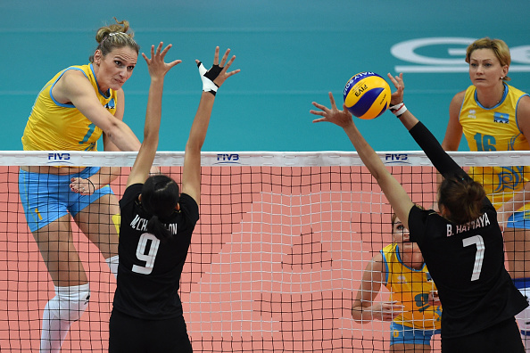 Kazakhstan prevailed in their winner-takes-all match with Thailand ©Getty Images