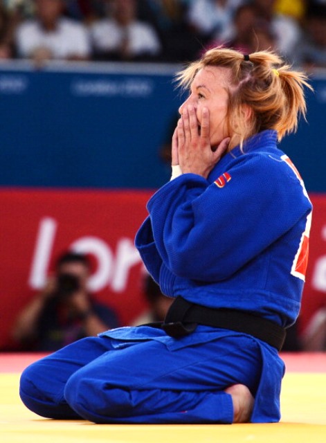 London 2012 judo bronze medallist Charline Van Snick could be one of the Belgian athletes competing at Baku 2015 ©AFP/Getty Images