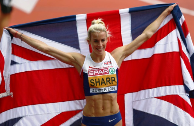Lynsey Sharp will not be competing under the British flag at Rio 2016 should Scotland vote for independence ©Getty Images