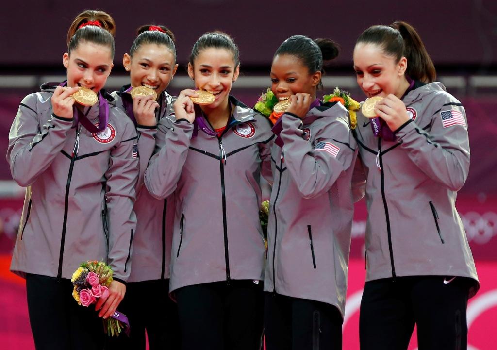 McKayla Maroney was part of the United States gymnastics team that won the Olympic gold medals at London 2012 ©Getty Images