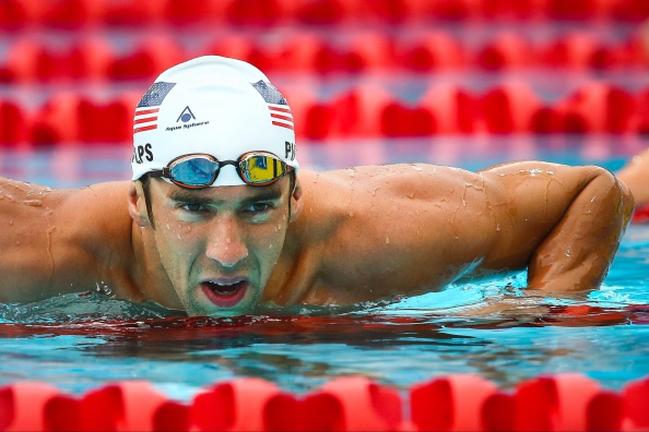 Michael Phelps came out of retirement to secure five medals at the 2014 Pan Pacific Championships and seal the US Olympic Committee Athlete of the Month for August ©Getty Images