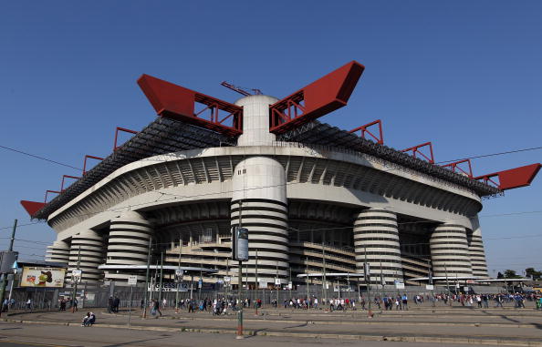 Milan's Stadio Giuseppe Meazza will host the final of the Champions League for the fourth time in 2016 ©Getty Images