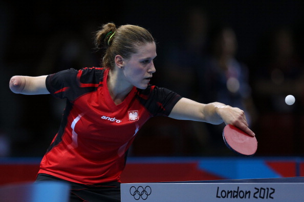 Natalia Partyka made history at Beijing 2008 when she became the first Para-table tennis player to compete at the Olympic Games, a trend she continued at London 2012 ©Getty Images