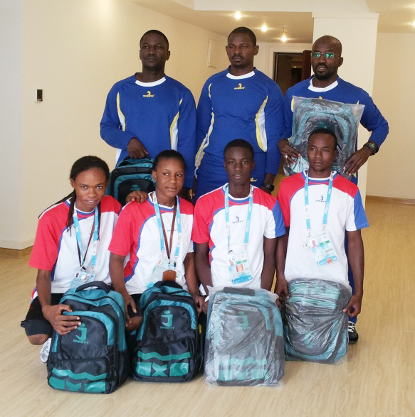 Niger is one of many French speaking countries from where athletes wore kit produced by JSPORTS in Nanjing ©JSPORTS