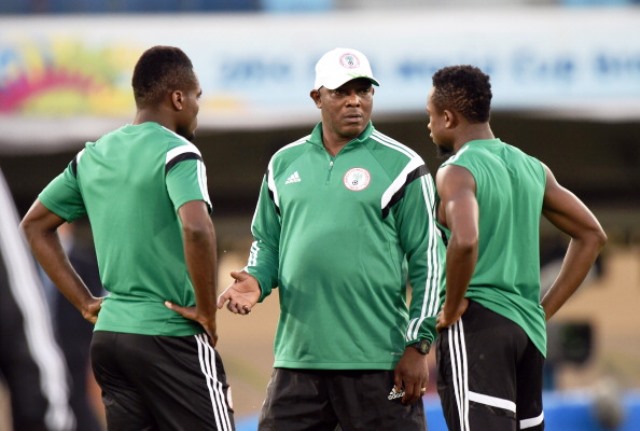 Nigeria coach Stephen Keshi and his players lost a home competitve match for the first time in 33 years with defeat to Congo last weekend ©AFP/Getty Images