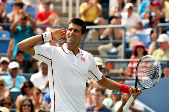 Novak Djokovic remains on course to add to his 2011 US Open title ©Getty Images