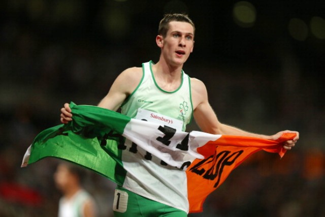 Michael McKillop will hope to be be one of the athletes representing Ireland at Rio 2016 following his two gold medals at London 2012 ©Getty Images