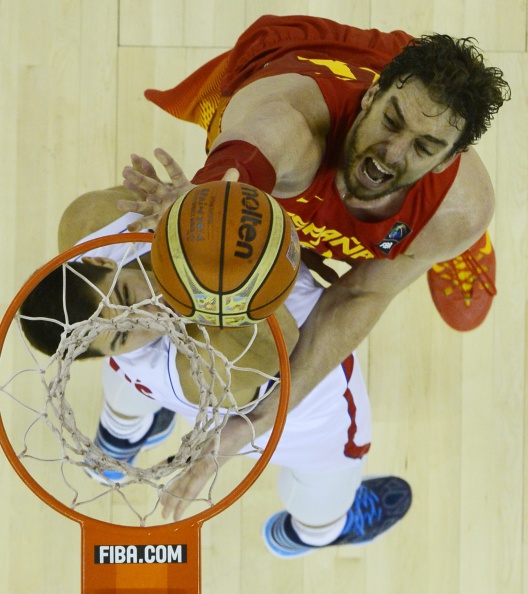 Pau Gasol netted 20 points in a 89-73 victory for Spain over Serbia to maintain the host's 100 per cent record at the World Cup ©Getty Images