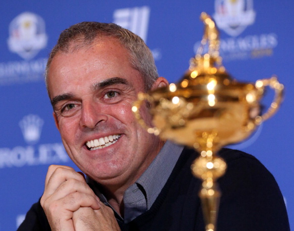 Paul McGinley, whose credentials for the job are impressive, will captain the European side as they bid to win their third straight Ryder Cup this weekend ©Getty Images