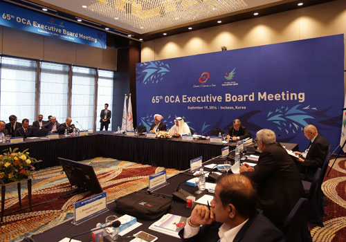 Proposals for Colombo to replace Hambantota were raised during the OCA Executive Board Meeting this morning ©OCA