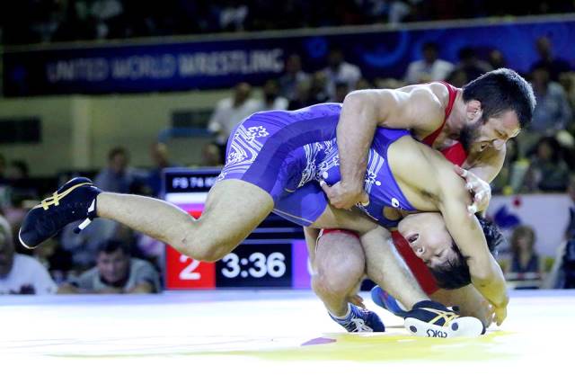Russia dominated the freestyle wrestling competiton in Tashkent winning five gold medals ©United World Wrestling
