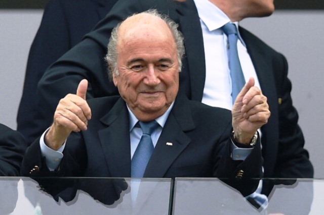 Sepp Blatter has confirmed he will seek a fifth term as FIFA President ©Getty Images