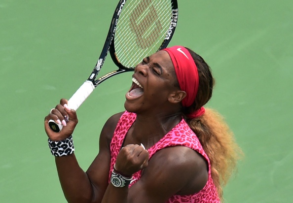 Serena Williams remains on course for her third straight US Open title after breezing into the final ©AFP/Getty Images