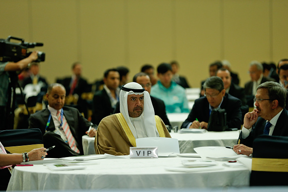 Sheikh Ahmad attending the OCA Sponsors Summit ©AFP/Getty Image