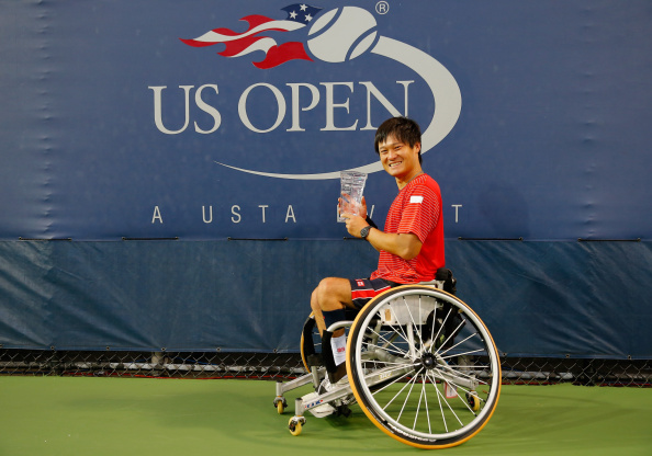 Shingo Kunieda and Yui Kamiji ensure double delight for Japan at US Open ©Getty Images