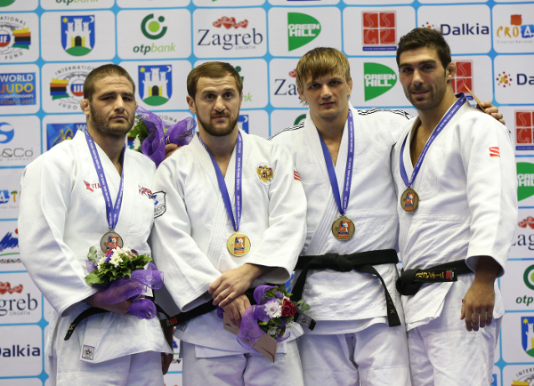 Russia's Sirazhudin Magomedov was another European champion to secure gold as he lifted the under 81kg title at the Zagreb Grand Prix ©IJF
