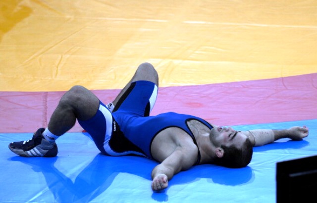 Taishan will supply mats for all United World Wrestling competitions up until the end of 2020 ©AFP/Getty Images
