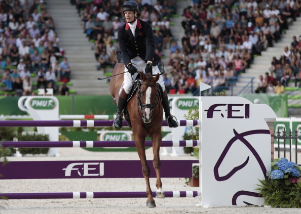 The Presidential race is continuing as the World Equestrian Games continue in Caen ©AFP/Getty Images