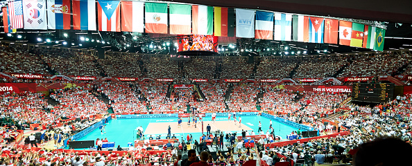 The Volleyball World Championship in Poland was the most successful to date for the FIVB with more than 550,000 tickets sold across the three-weeks ©Getty Images