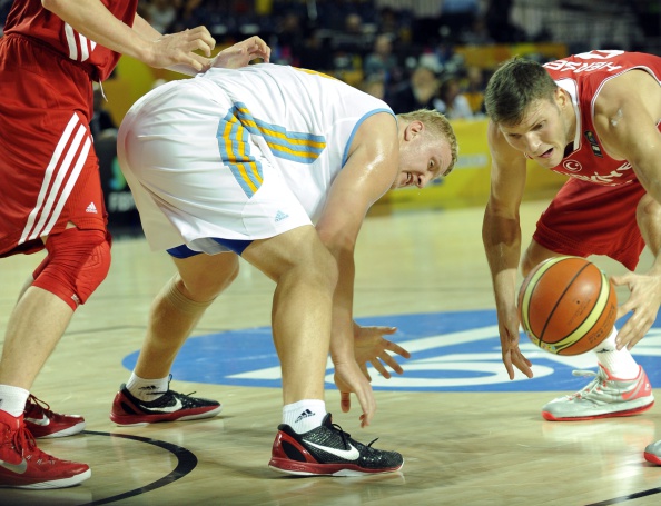 Turkey did not have enough in the locker to beat Ukraine ©AFP/Getty Images