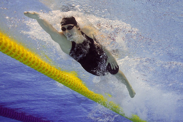 World record holder and Olympic champion Ye Shiwen of China won the women's 400m individual medley ©AFP/Getty Images
