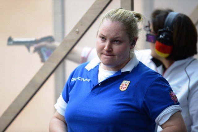 Zorana Arunovic of Serbia is one of four shooters elected to the ISSF Athletes' Committee in Granada ©Getty Images