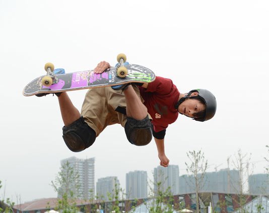 Skateboarding is hoping to build on its showcasing at Nanjing 2014, but is not going to push the agenda on Olympic inclusion ©Nanjing 2014