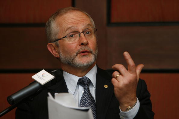 Sir Philip Craven, IPC President, pictured in China ©Getty Images