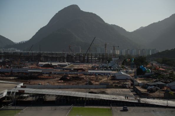 Sir Philip Craven is keeping his fingers crossed that the Rio 2016 Olympic Park (pictured) will be completed in time for the Games - and that there will be sufficient quotas of Paralympic athletes to justify all proposed events ©Getty Images