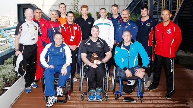 Prince Harry has met with the captains of all the nations taking part in this week's Invictus Games ©Getty Images