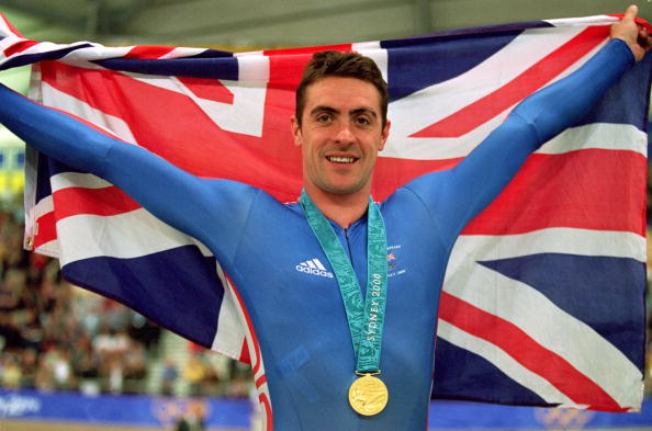 Jason Queally's unexpected Olympic gold in the kilo at Sydney 2000 was the start of Britain's cycling success which Brian Cookson believes can inspire other nations  ©Allsport/Getty Images