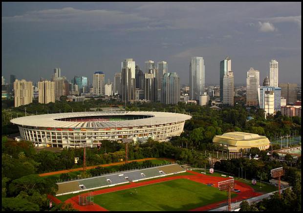 The Gelora Bung Karno Main Stadium was built for the 1962 Asian Games, the last time Jakarta hosted the event, and will be used again in 2018 ©AFP/Getty Images
