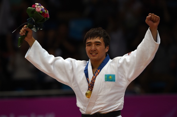 Asian Games champion Yeldos Smetov will be going for home gold in Astana ©AFP/Getty Images