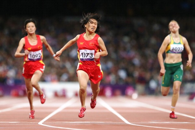 Chen Junfei of China won her third Asian Para Games gold in Incheon today breaking her own world record ©Getty Images