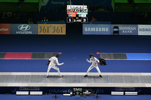 Fencing featured at the recent Asian Games in Incheon ©Getty Images