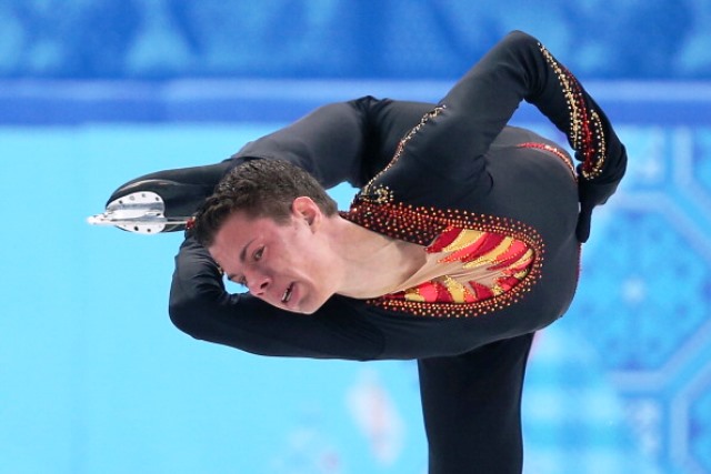 Figure skater Jorik Hendrickx was one of seven Belgian athletes at Sochi 2014 to be honoured by the COIB ©Getty Images