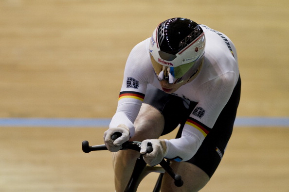 Germany's Joachim Eilers came out on top in the men's keirin final ©Getty Images